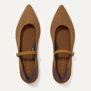 Rothy's The Point Mary Jane II - Bronze Size 7.5
